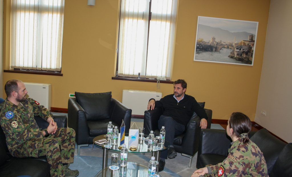 Gradonačelnik Mario Kordić primio pripadnike EUFOR-a