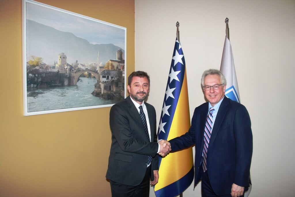 Gradonačelnik Kordić primio u nastupni posjet veleposlanika SAD-a u BiH