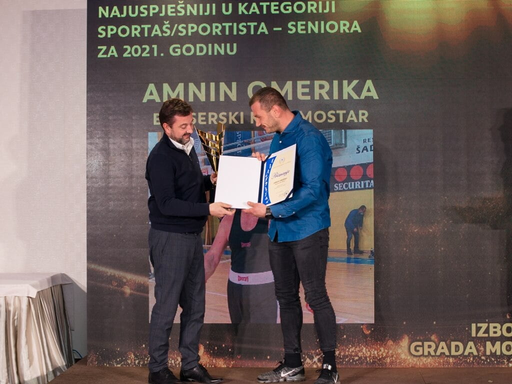 Amnin Omerika i Lana Pudar najuspješniji sportaši Mostara u 2021. godini