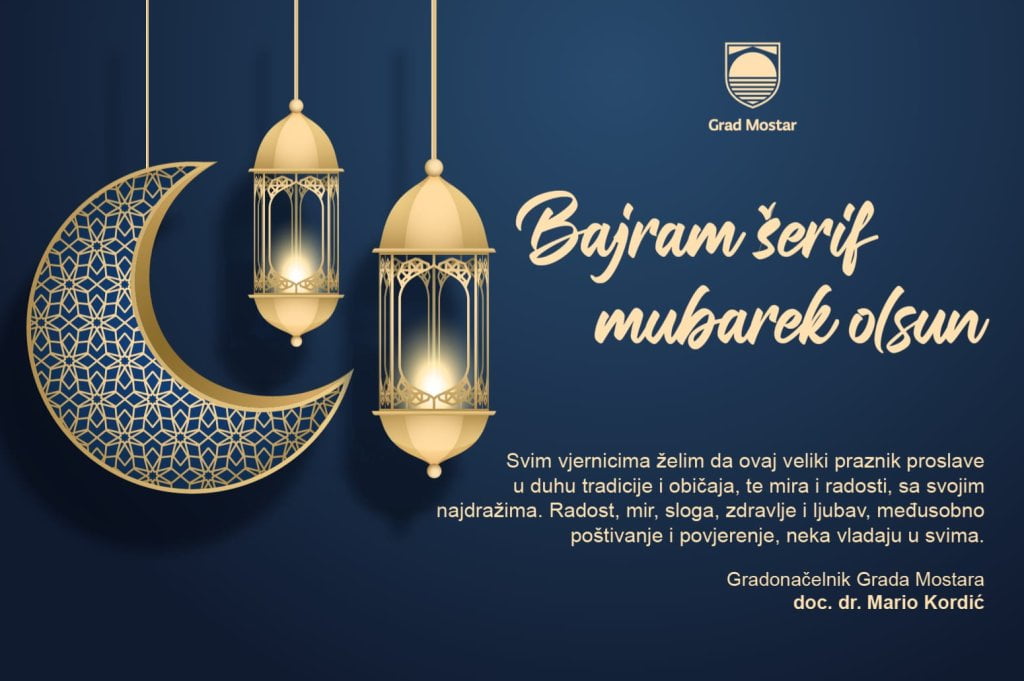 Gradonačelnik Kordić čestitao Ramazanski Bajram