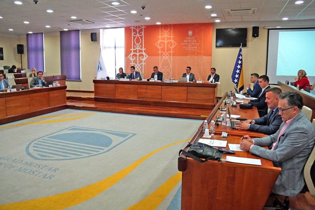 Gradsko vijeće Mostara usvojilo Odluku o kreditnom zaduženju za izgradnju sportske dvorane