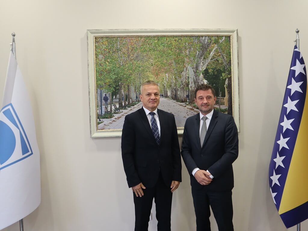 Gradonačelnik Kordić zahvalio Milasu na potpori projektima Grada Mostara