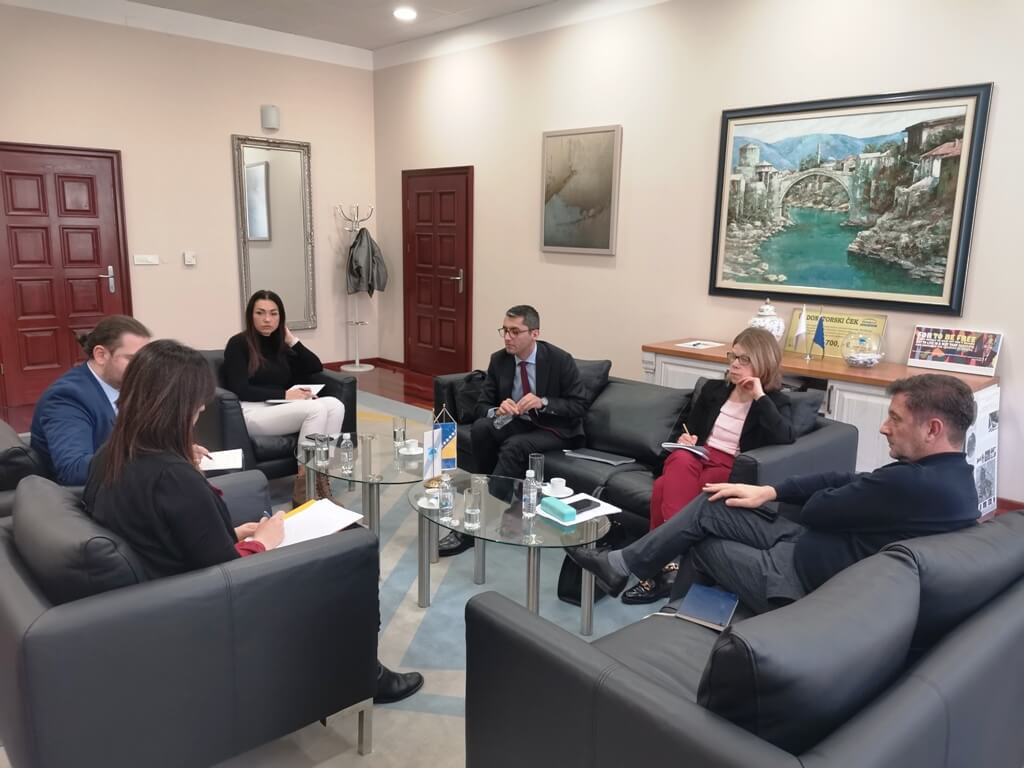 Gradonačelnik Kordić s predstavnicima EBRD-a: Mostar ima perspektivu postati zeleni grad