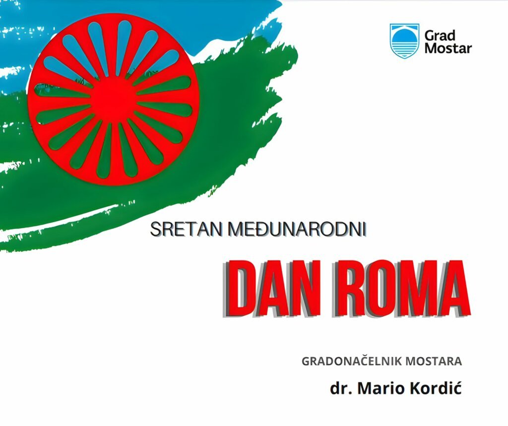 Čestitamo svim pripadnicima romske nacionalne manjine Svjetski dan Roma