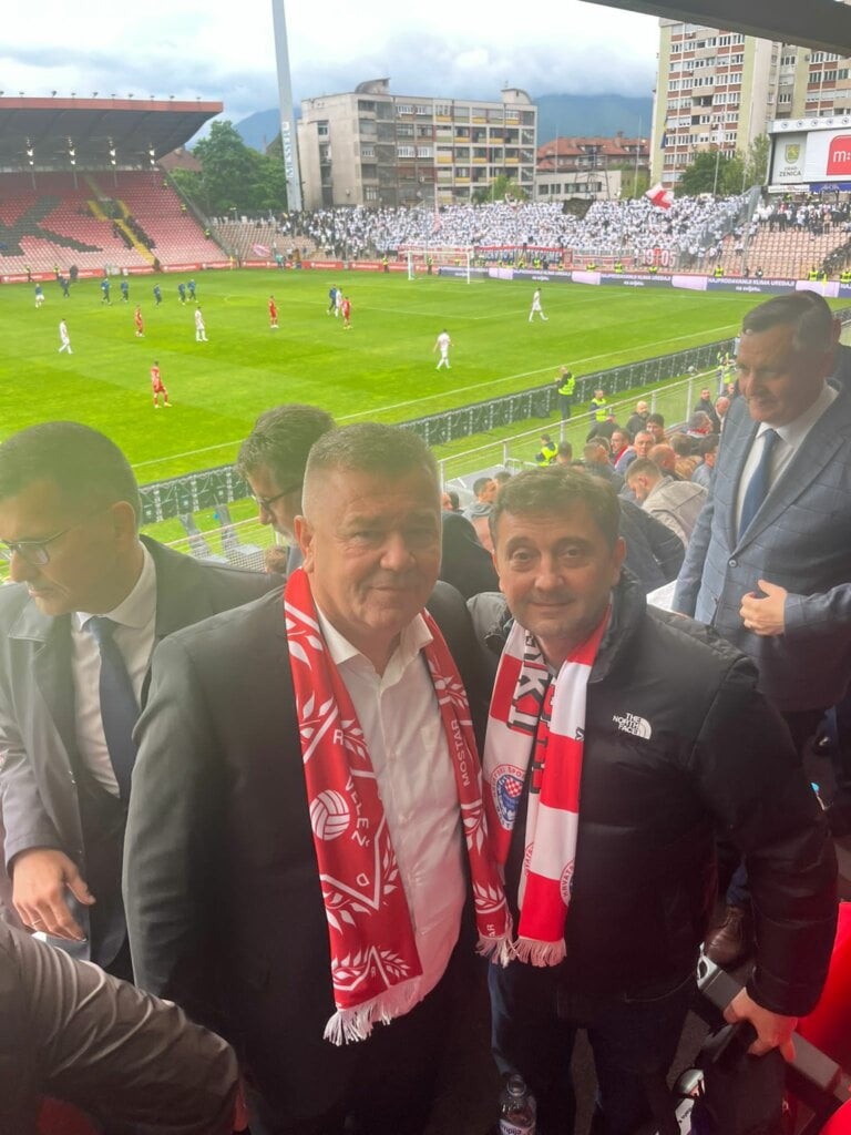 Gradonačelnik i predsjednik Gradskog vijeća Mostara zajedno pratili finale Kupa između Veleža i Zrinjskog