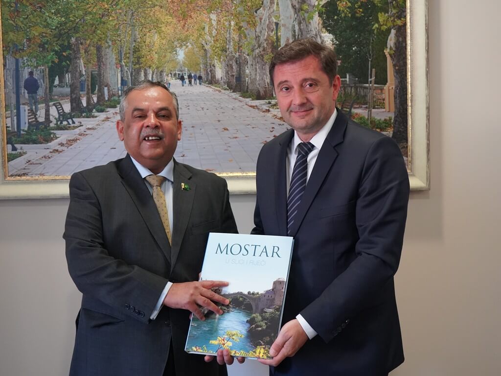 Kordić se sastao s veleposlanikom Pakistana: Mostar ima veliki turistički potencijal