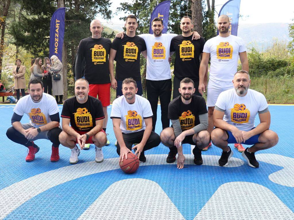 Gradonačelnik svečano otvorio novi košarkaški teren na mostarskoj 'Trimuši'