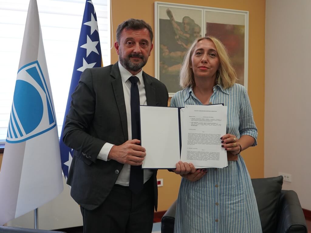 Kordić i Pozder potpisali ugovor o stavljanju u fukciju pročistača na deponiji Uborak